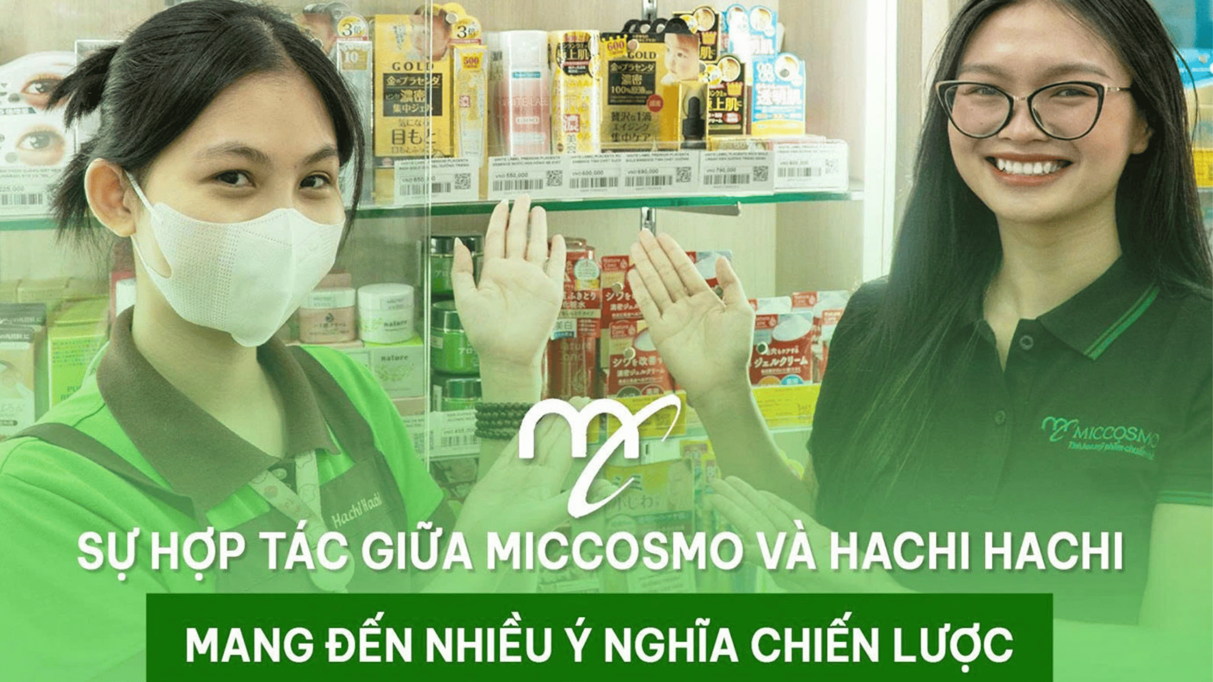 Miccosmo hợp tác với Hachi Hachi: Bước tiến mới của mỹ phẩm nội địa Nhật tại Việt Nam